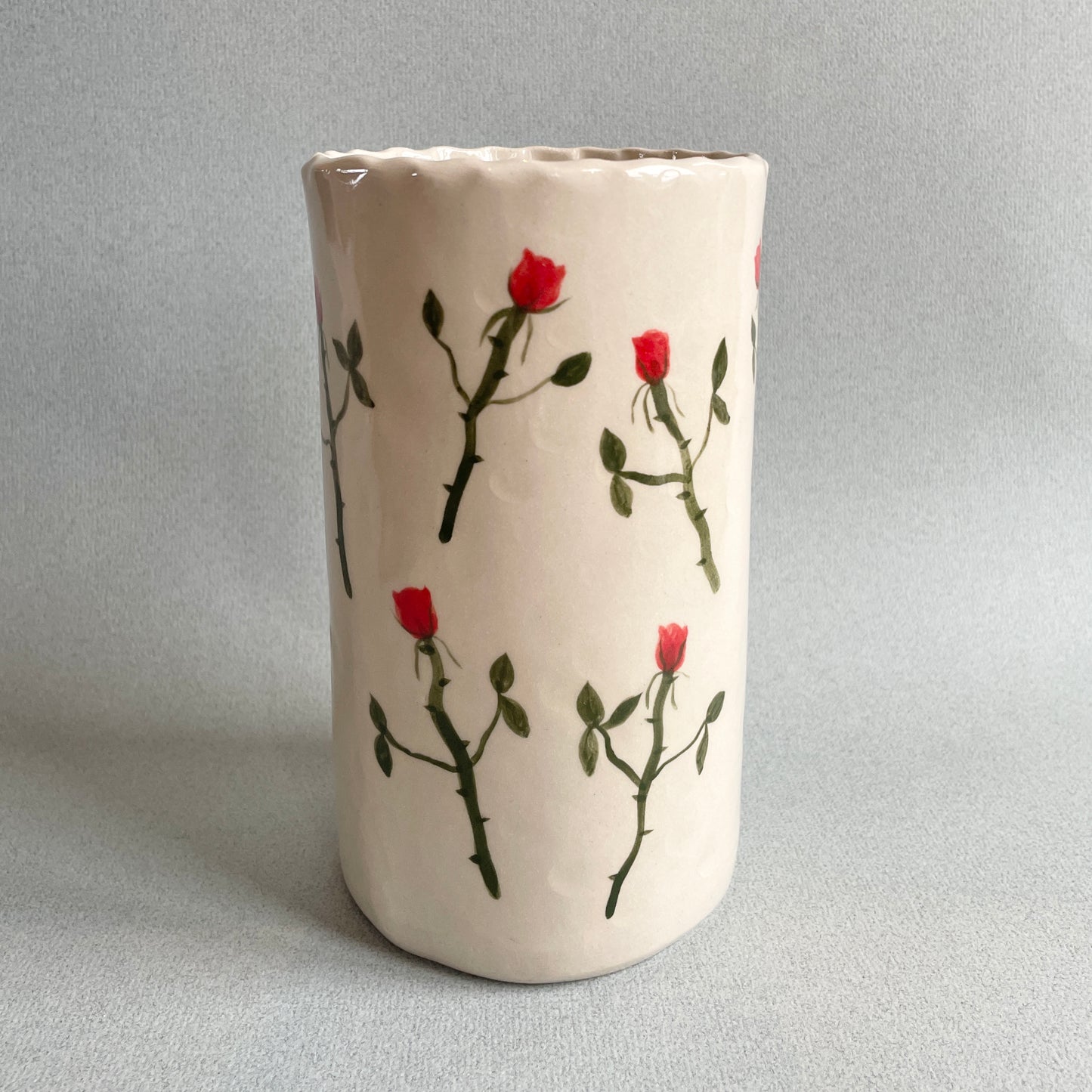 rose vase
