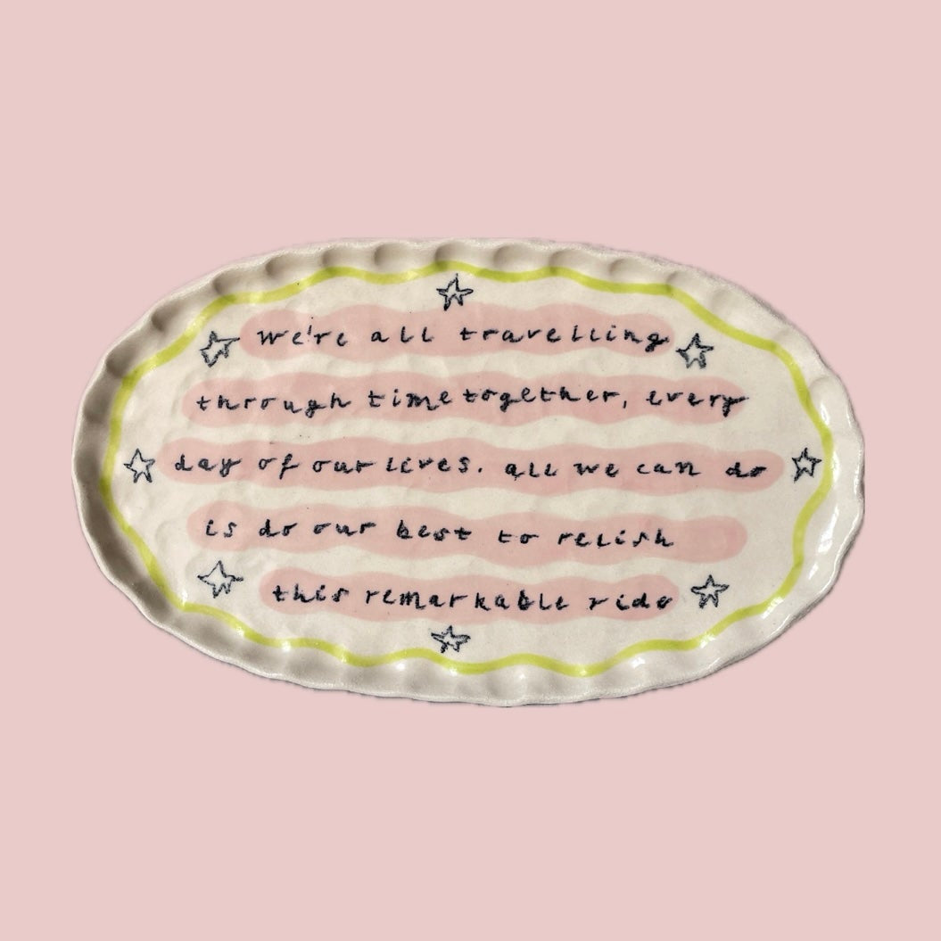 custom plate - pre-order