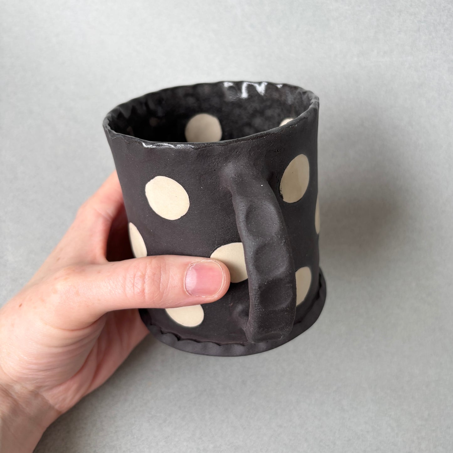 nerikomi spotty mug