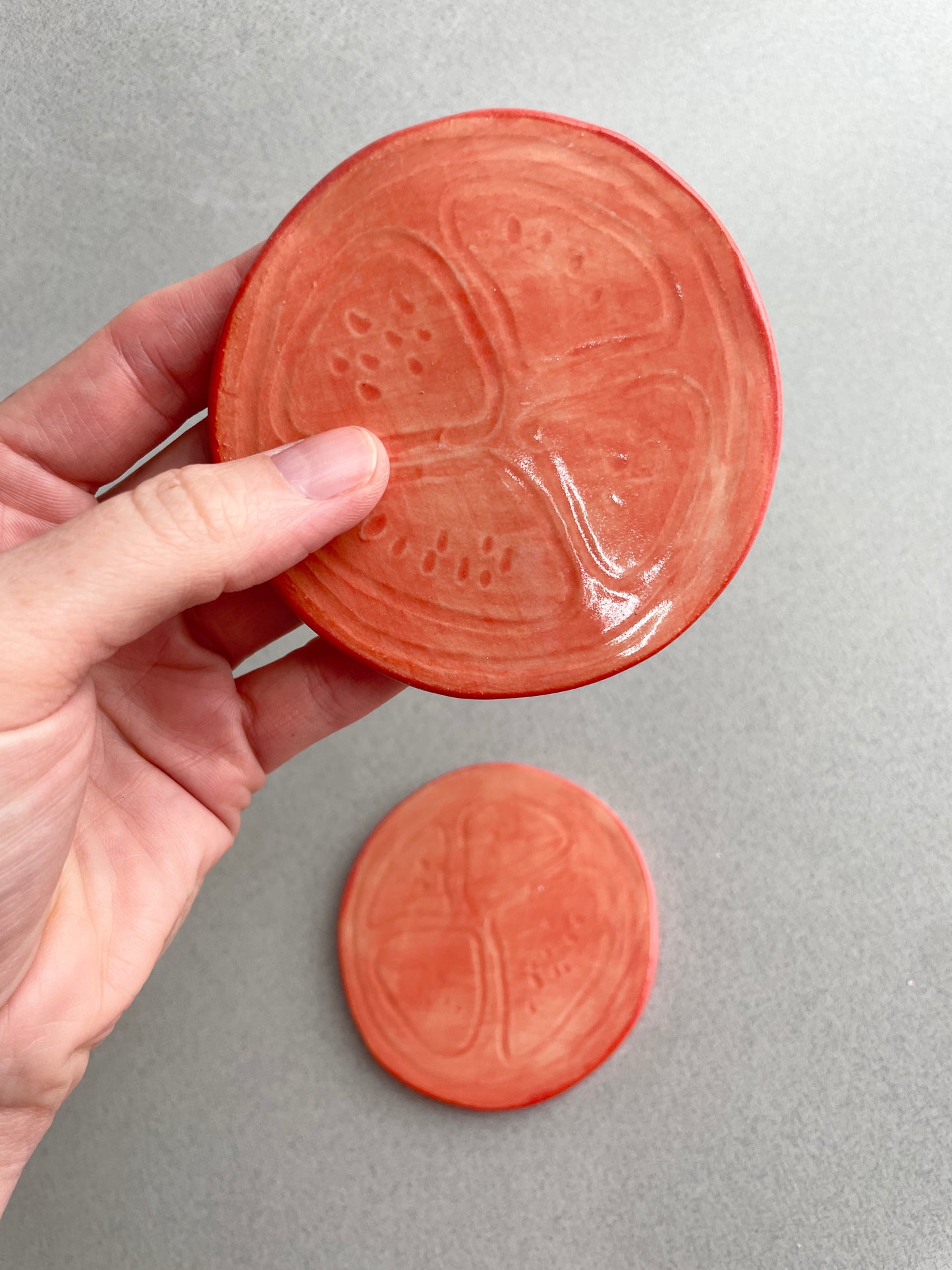 tomato coaster set