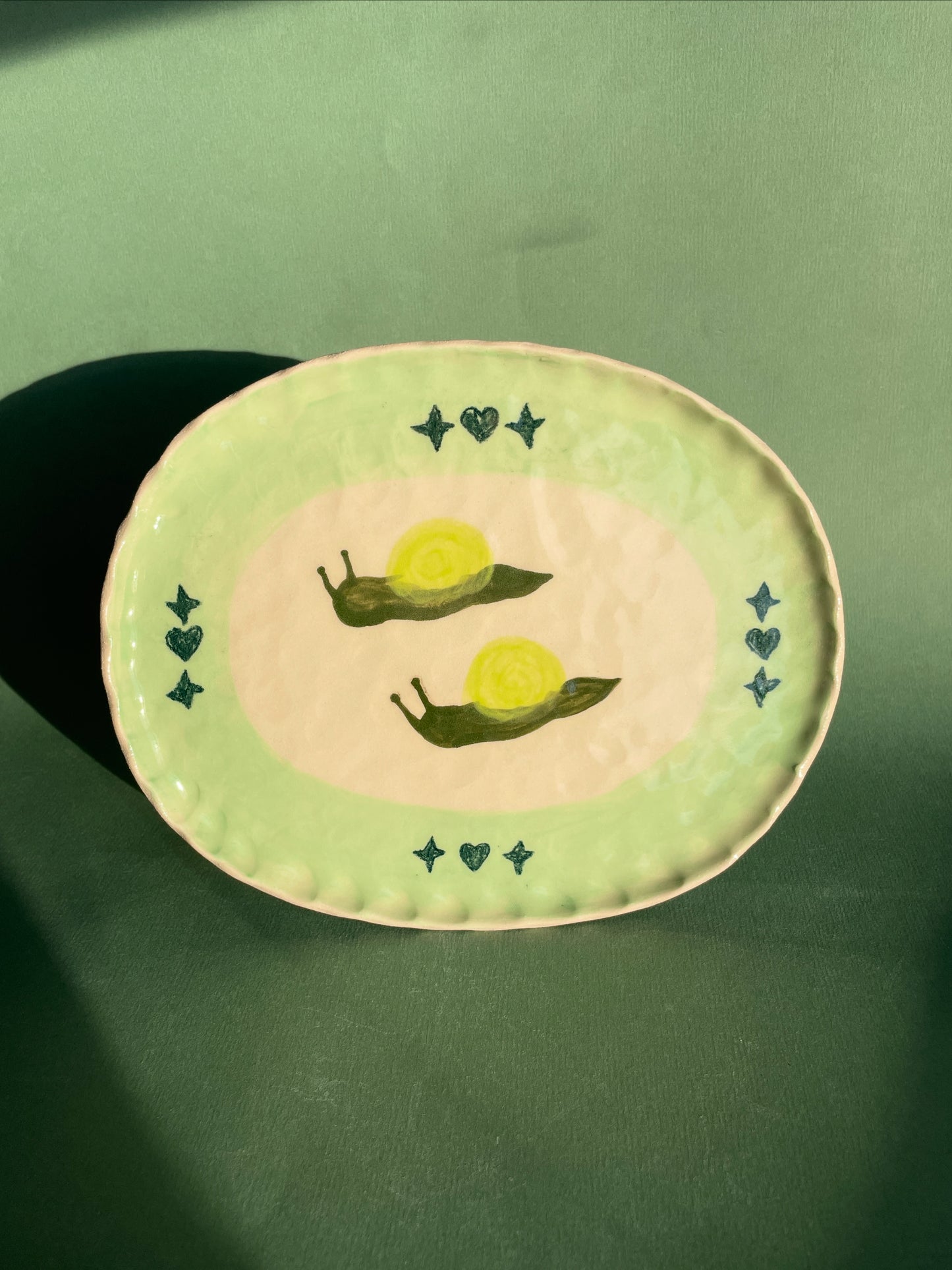 two snails