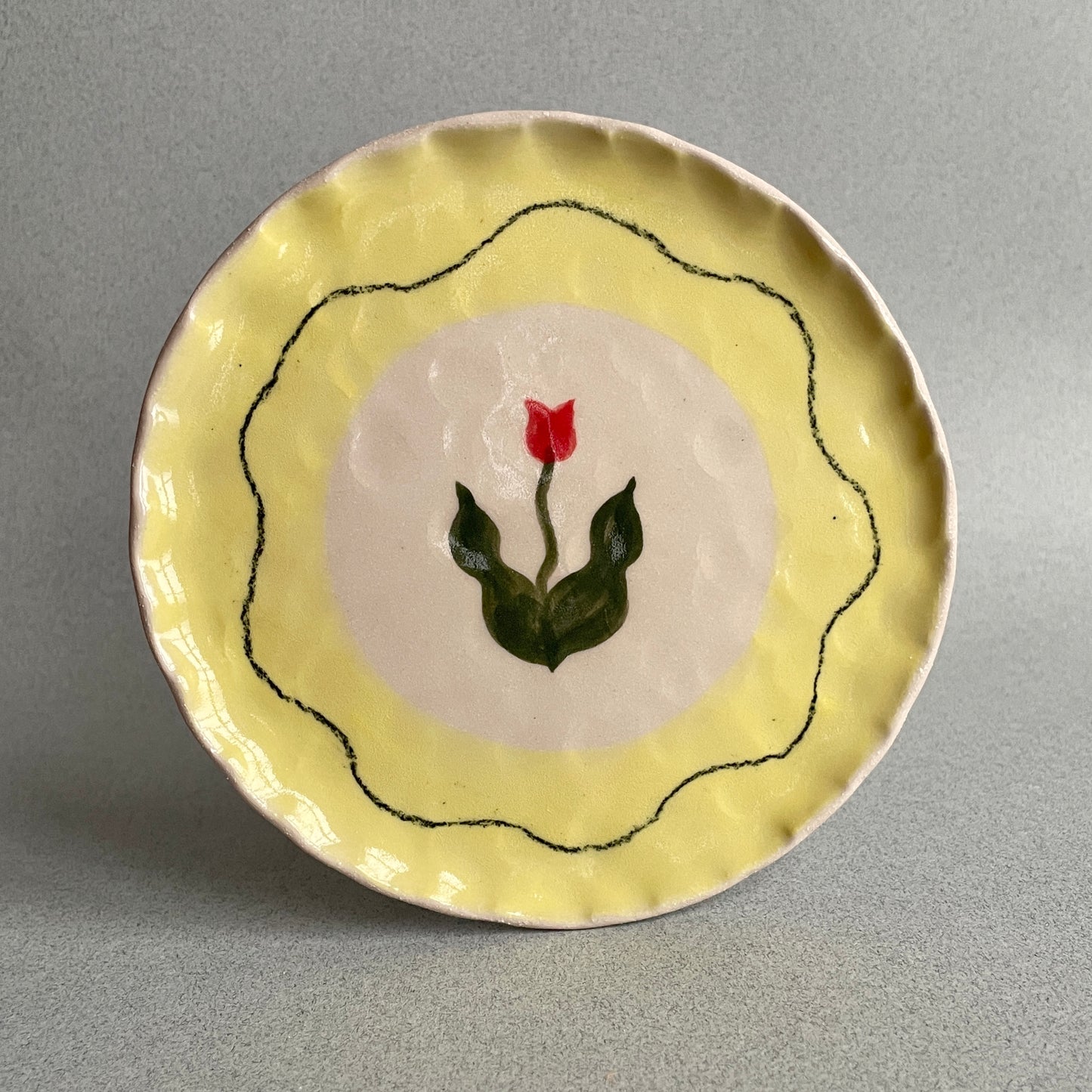 yellow tulip