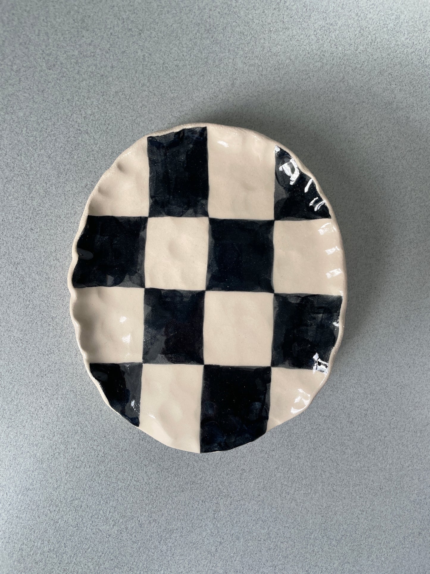 checkered spoon rest
