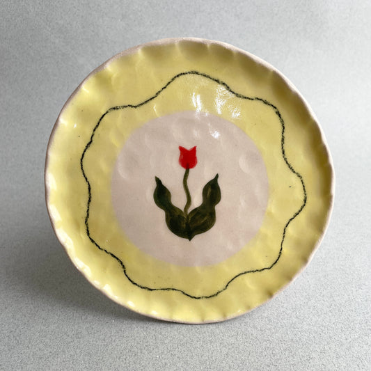 yellow tulip