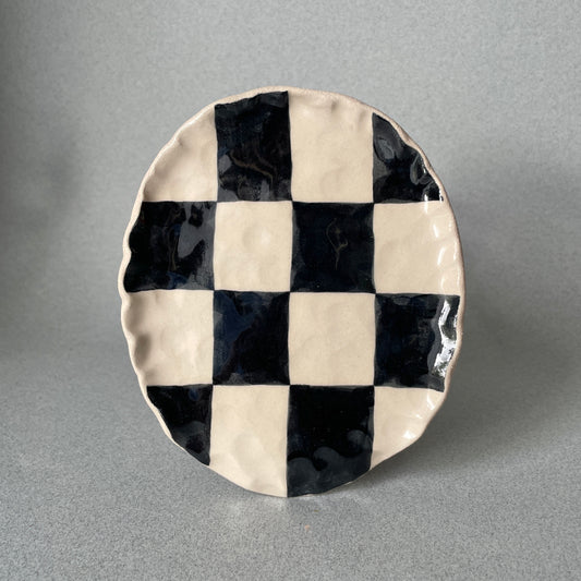 checkered spoon rest