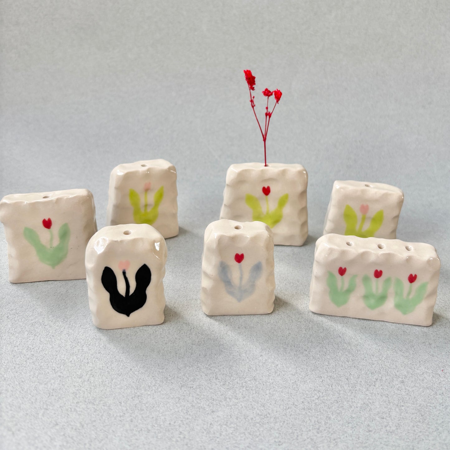 dried flower holders