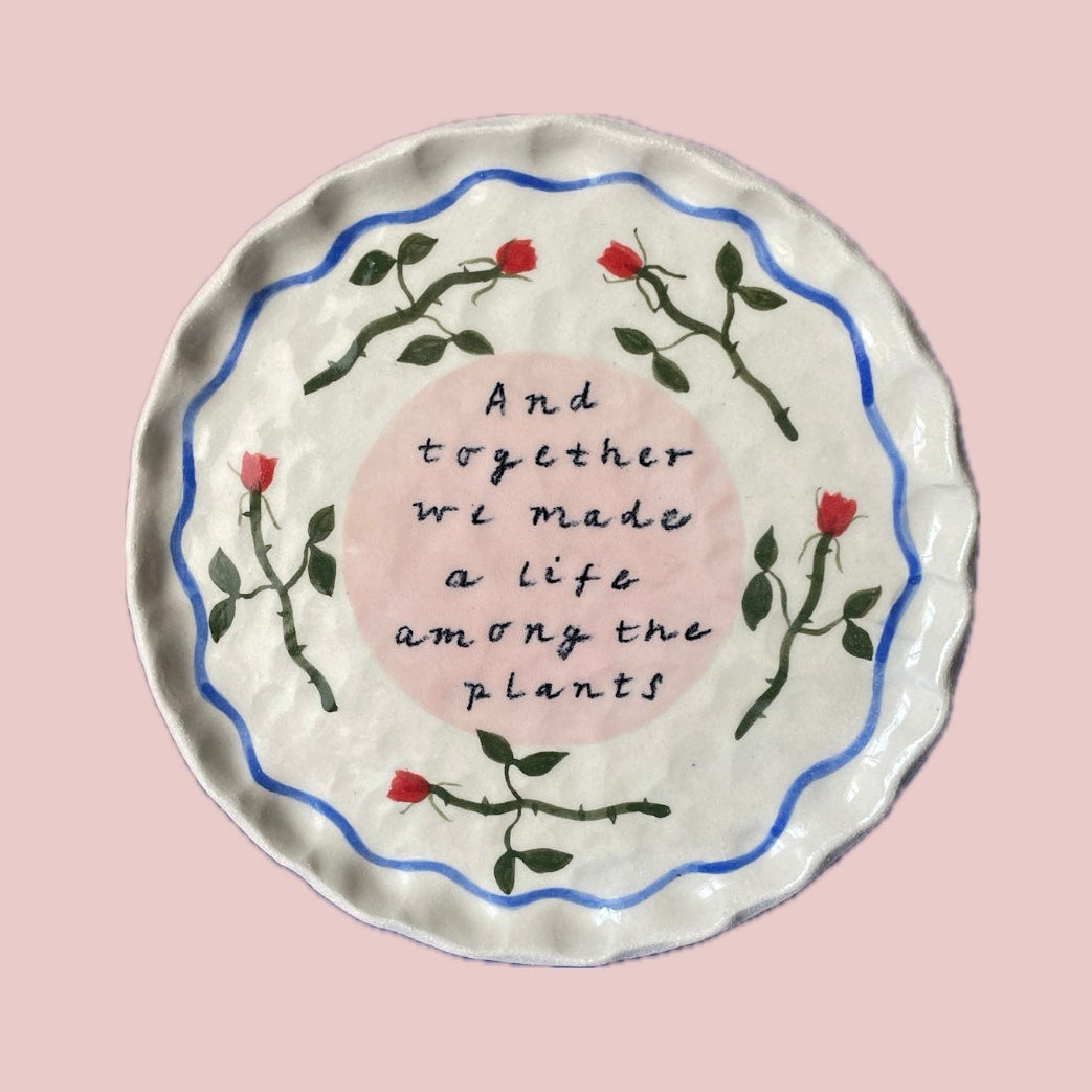 custom plate - pre-order