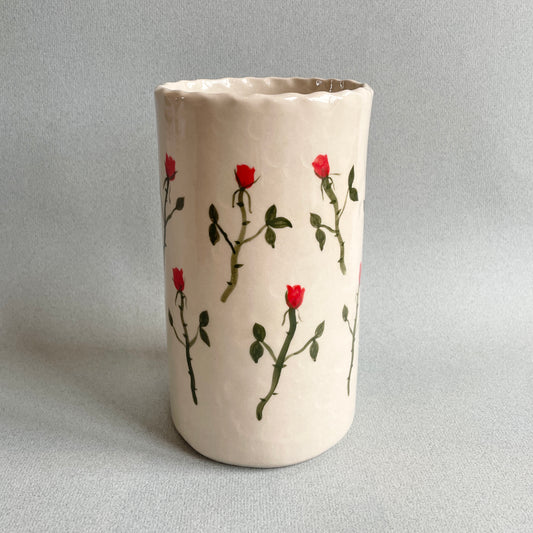 rose vase