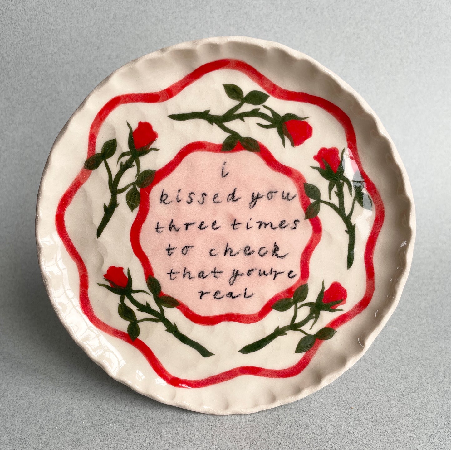 kissed you three times