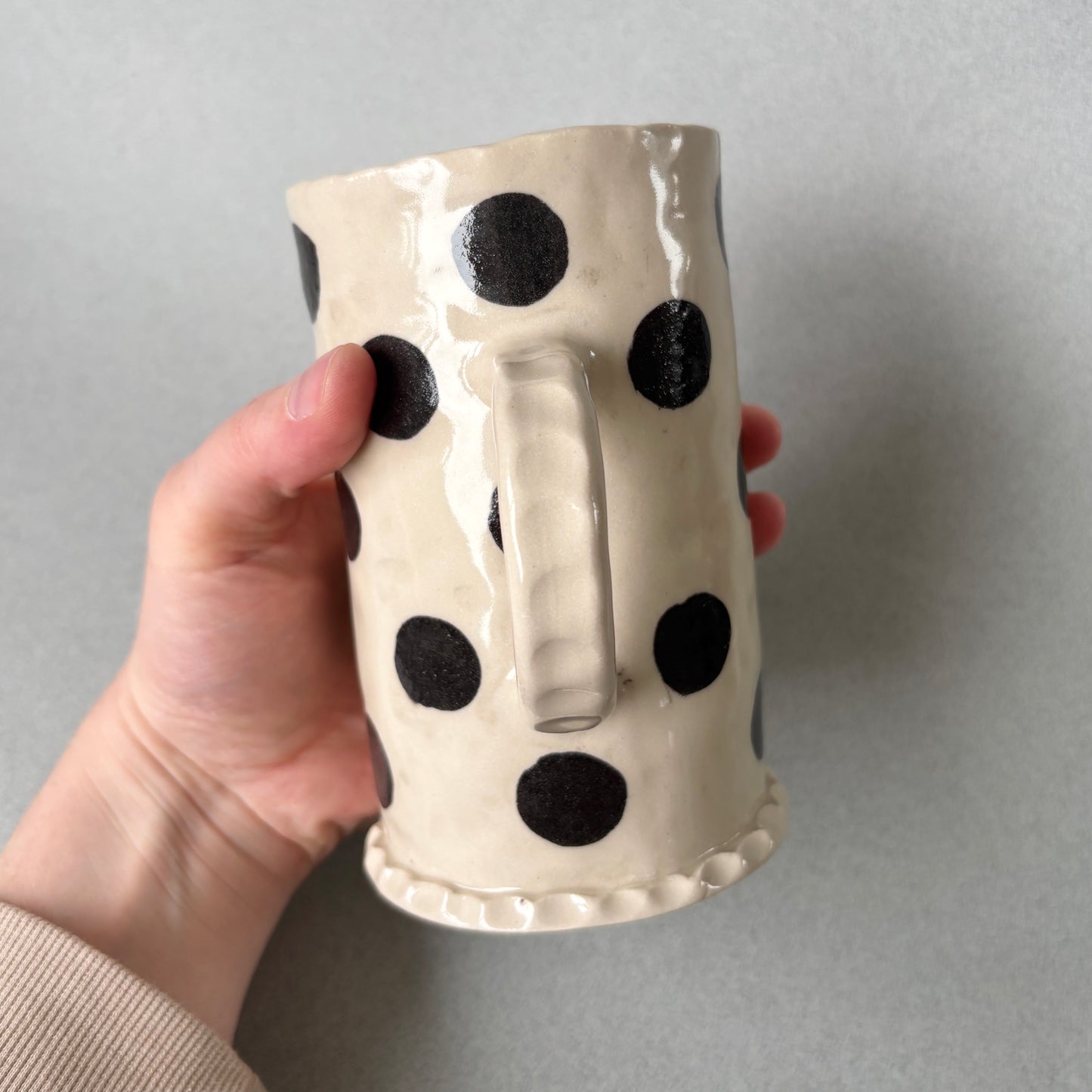 nerikomi spotty mug
