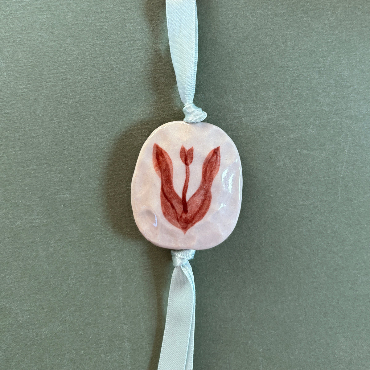 tulip bag charm