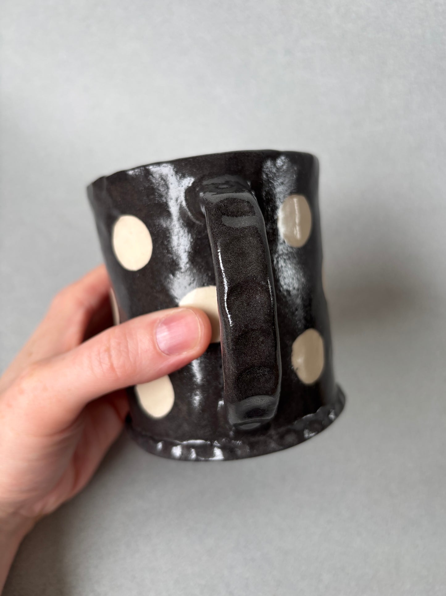 nerikomi spotty mug