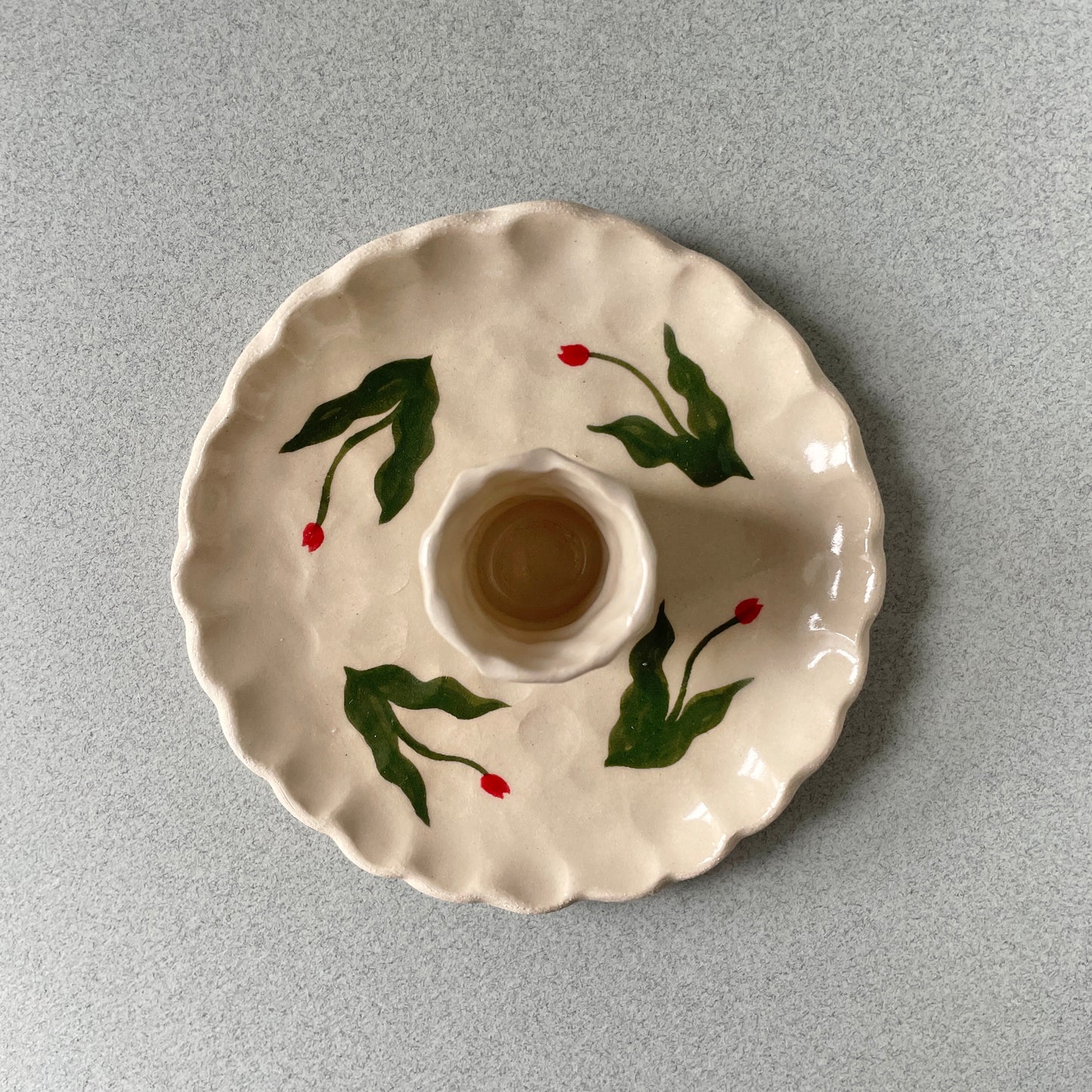 tulip candle holder