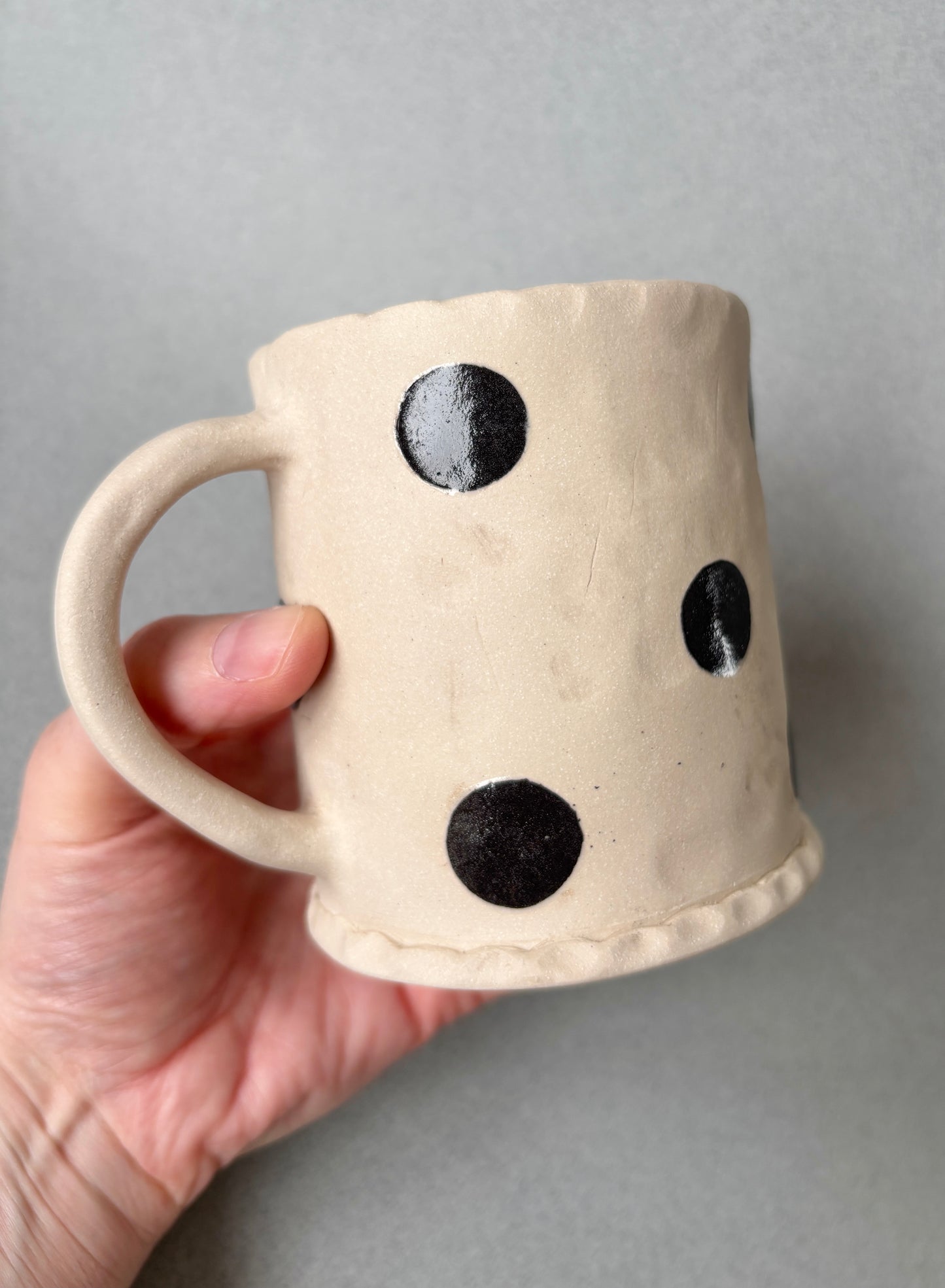nerikomi spotty mug