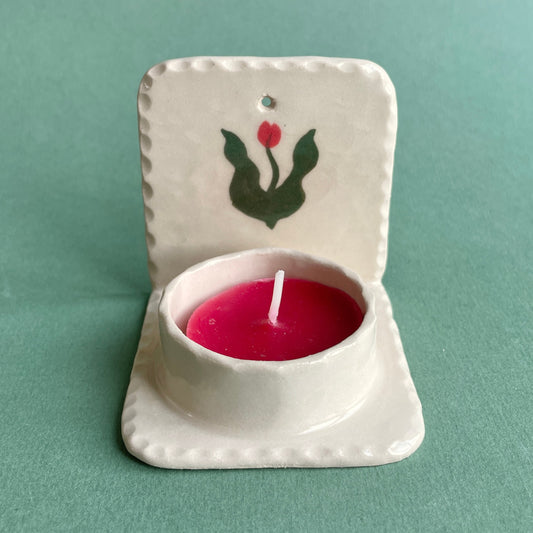 tulip wall sconce