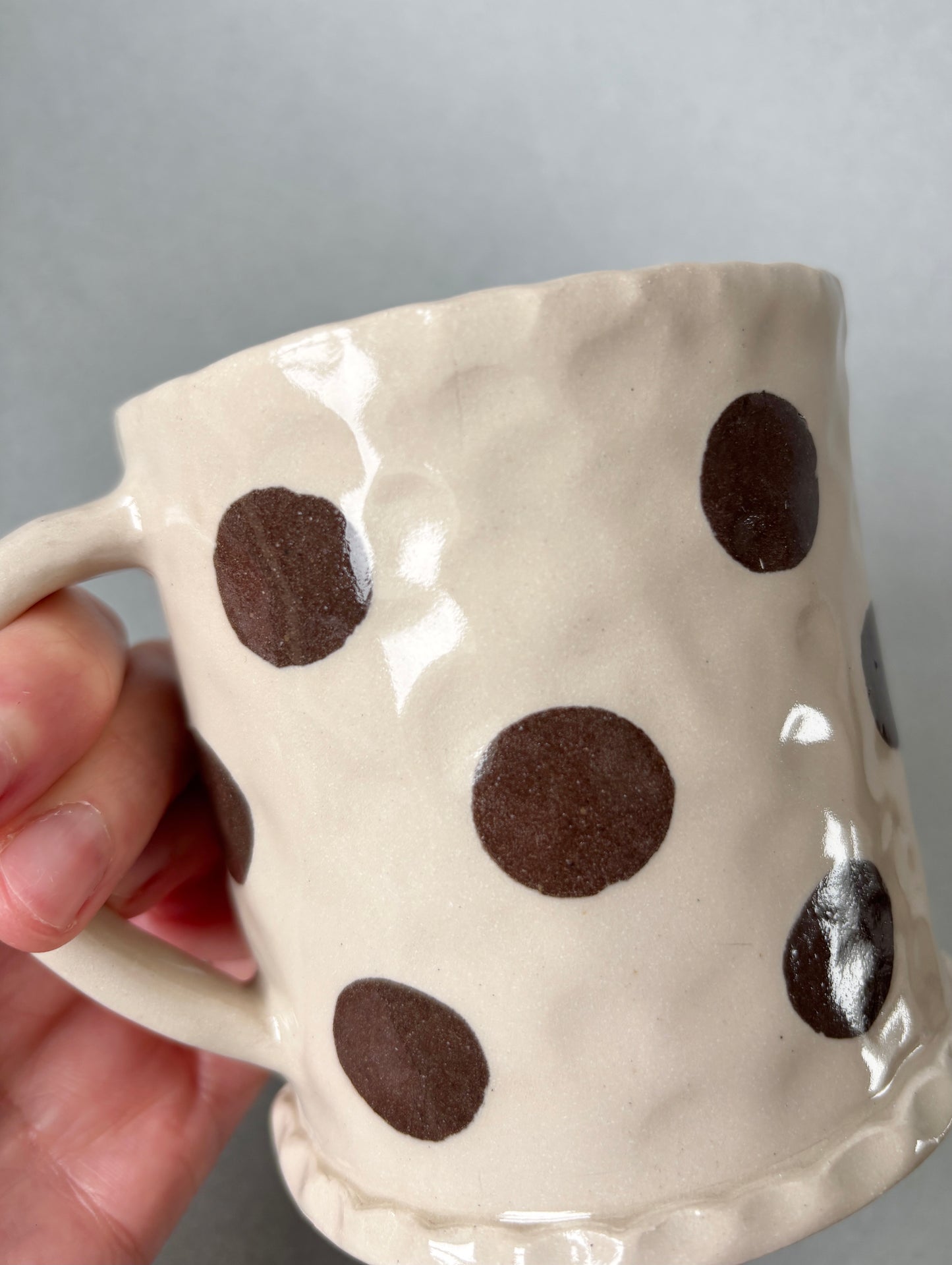 nerikomi spotty mug