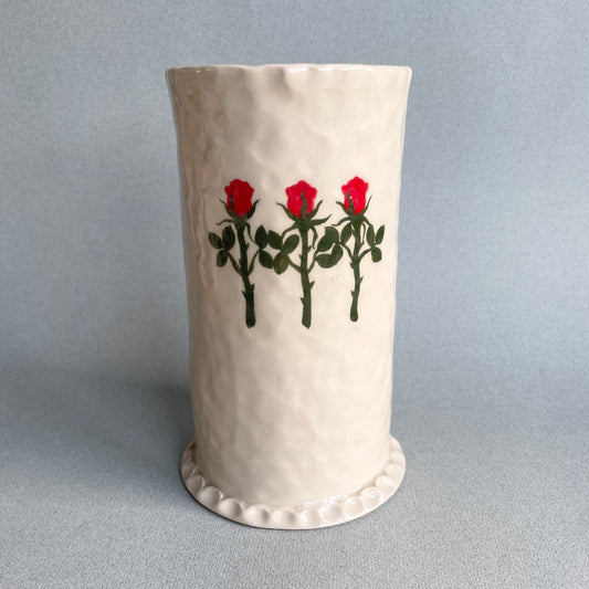 rose vase