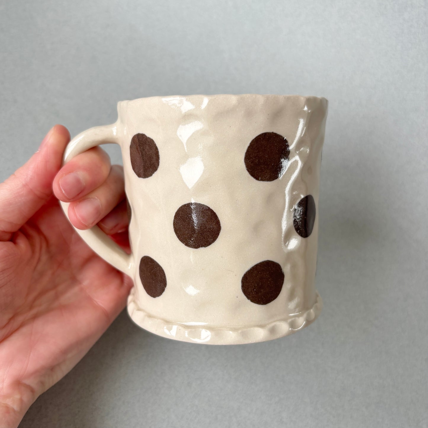 nerikomi spotty mug