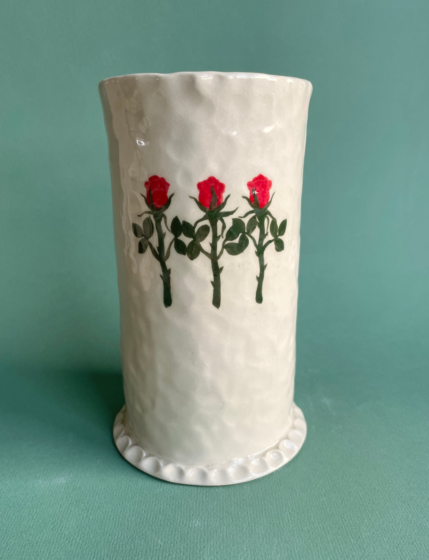 rose vase