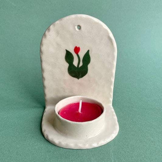 tulip wall sconce