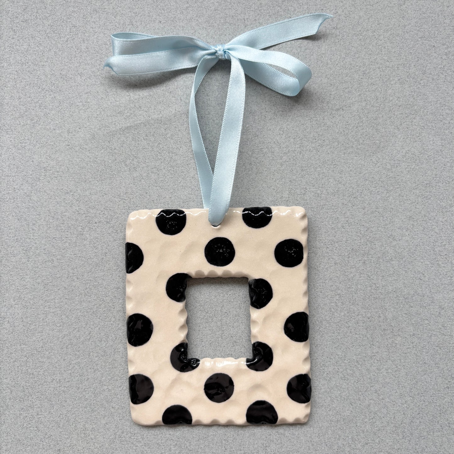black and white photo frame