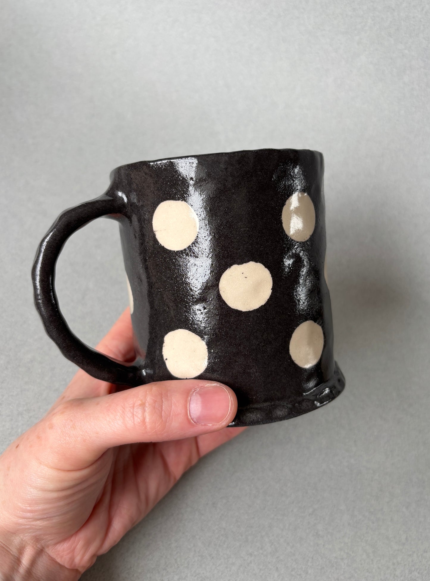 nerikomi spotty mug